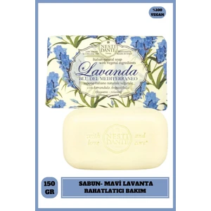 Nesti Dante Lavanda Blu Del Mediterraneo Katı Sabun 150 gr | Cilt Tonu Eşitleyici | Lavanta