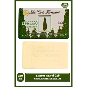 Nesti Dante Dei Colli Fiorentini Cipresso Katı Sabun 250gr | Canlandırıcı | Servi Özü