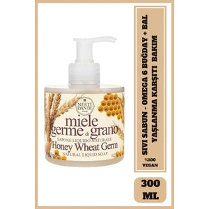 Nesti Dante Miele Germe Di Grano Sıvı Sabun 500ml | Arındırıcı ve Yaşlanma Karşıtı | Bal, Buğday Özü