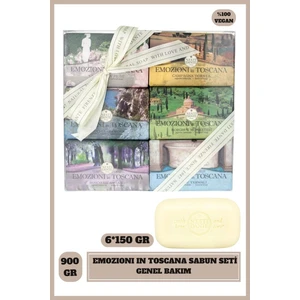 Nesti Dante Emozioni In Toscana Sabun Set 6*150 gr | Genel Bakım |6 Çeşit Kokulu