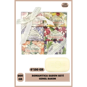 Nesti Dante Romantica Sabun Set 6*150gr Katı Sabun |Genel Bakım