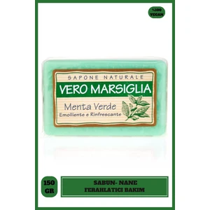 Nesti Dante Vero Marsiglia Menta Verde Katı Sabun 150Gr| Ferahlatıcı | Nane Özlü