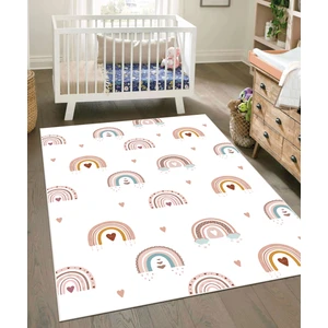 Dijital Baskı Kaymaz Taban Makinede Yıkanabilir Çocuk Odası Halısı Bebek Odası Halısı