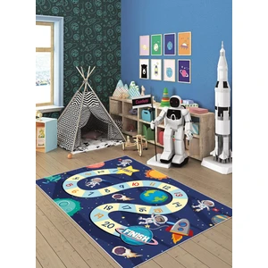 Dijital Baskı Kaymaz Taban Makinede Yıkanabilir Çocuk Odası Halısı Bebek Odası Halısı