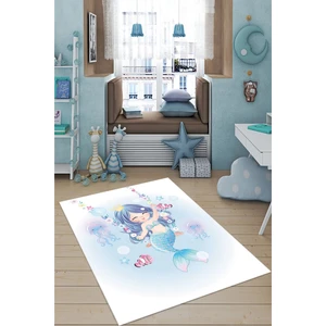 Dijital Baskı Kaymaz Taban Makinede Yıkanabilir Çocuk Odası Halısı Bebek Odası Halısı