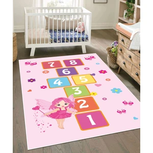 Dijital Baskı Kaymaz Taban Makinede Yıkanabilir Çocuk Odası Halısı Bebek Odası Halısı