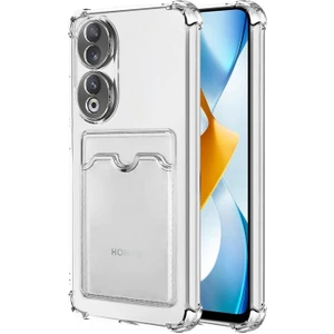 Honor 90 Card Slot Shock Kılıf Şeffaf