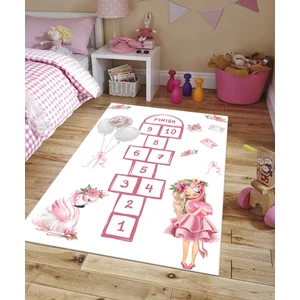 Dijital Baskı Kaymaz Taban Makinede Yıkanabilir Çocuk Odası Halısı Bebek Odası Halısı