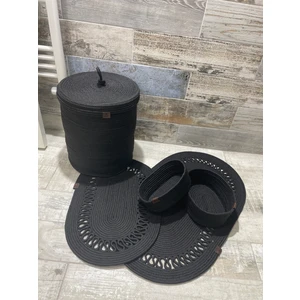 ERSU AHAT HOME DESİGN Banyo Takımı ,banyo Seti ,kirli Sepeti ,paspas Takımı ,oval Sepet ,çamaşır Sepeti ,dekor Banyoseti