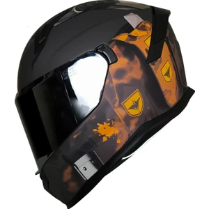 MTS-910 Snake Kapalı Kask (Bones)