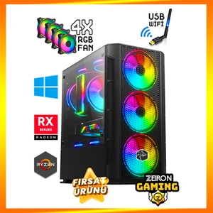 Ironhide X45 Ryzen 5 3600 16GB Ram 256GB SSD 1tb HDD RX580 8gb Oyuncu Masaüstü Bilgisayar