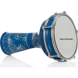 5 No Erzincan İşlemeli Mavi Darbuka