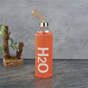 H20 Kılıflı Cam Matara 1000 ml