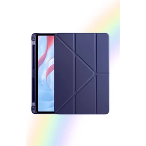 Galaxy Tab A9+ / A9 Plus 11 Inç 2023 Uyumlu Fuchsia Kalem Bölmeli Akıllı Tablet Kılıfı