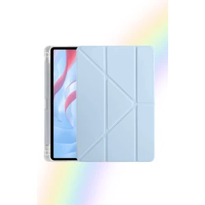Galaxy Tab A9+ / A9 Plus 11 Inç 2023 Uyumlu Fuchsia Kalem Bölmeli Akıllı Tablet Kılıfı