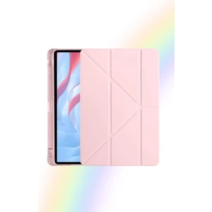 Galaxy Tab A9+ / A9 Plus 11 Inç 2023 Uyumlu Fuchsia Kalem Bölmeli Akıllı Tablet Kılıfı