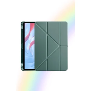 Galaxy Tab A9+ / A9 Plus 11 Inç 2023 Uyumlu Fuchsia Kalem Bölmeli Akıllı Tablet Kılıfı