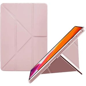 Samsung Galaxy Tab A9+ / A9 Plus 11 Inç 2023 Uyumlu Kılıf Kalem Bölmeli Trifolding Case Kapak
