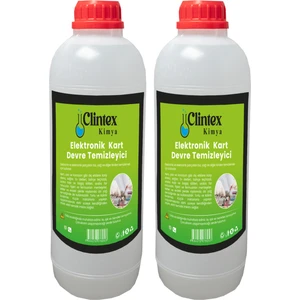 Clintex Kimya Elektronik Devre Kart Temizleyici Yağsız 2x1 Lt
