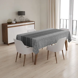 Günlük Kullanıma Uygun Gri Pratik Masa Örtüsü