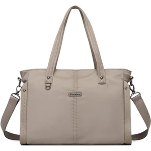 Saten Kumaş Kadın Omuz Çantası Barcelona 2138 Vizon