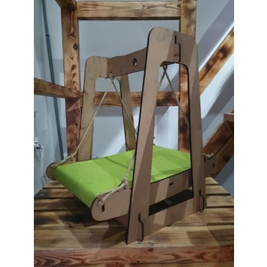 Aqua Home Yeşil Ahşap Kedi Salıncağı 52 x 36 x 47 cm