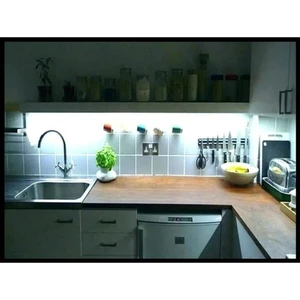 BT Bayır Teknoloji Mutfak Dolabı ve Tezgah Üstü Için Şerit LED  + 12V Adaptör Tak Çalıştır Aç Kapa Anahtarlı Hazır