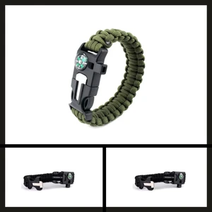 Uyguna Yakala Uyguna-Yakala Haki 9595 Pusulalı & Magnezyum Çubuklu Paracord BILEKLIK-MLZ.225