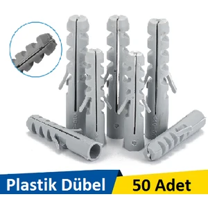 Plastik Dübel Paket 12 mm 50 Adet