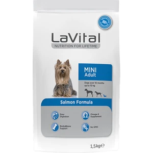 La Vital  Mini Adult Somon 1,5kg Yetişkin Ufak Irk Köpek Maması Salmon Formula