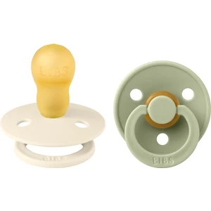 Colour Ikili Kauçuk Emzik- Ivory/sage 18+ Ay