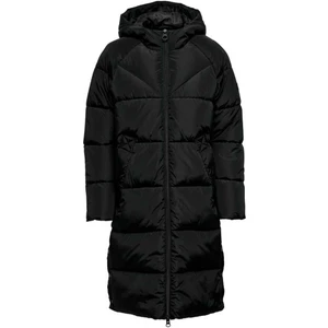Oversize Kapüşonlu Midi Şişme Kaban - Kışlık - Sıcak ve Şık