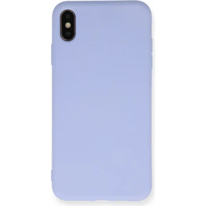 Iphone Xs Kılıf Nano Içi Kadife  Silikon - Lila 300099