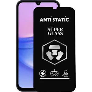 Caseart Samsung Galaxy A15 Tam Kaplayan Anti Statik Dayanıklı Süper Cam Ekran Koruyucu