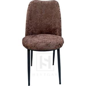 Kadife Sandalye Kılıfı Retro Oval Sandalye Örtüsü Sandalye Koruma Tekli(Küçük İÇİN)35X45 Gri  Bir Adet Oval Sandalye örtüsü ,  koyu kahve renk ,
