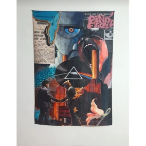 Owl Bag Pink Floyd Aesthetic Tasarım Duvar Halısı