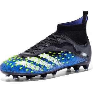 Leipae Erkek Futbol Ayakkabıları Çocuk Kramponları Nefes Alabilir Kaymaz Ayakkabı Unisex Tf/ag Boyut 35-45 (Yurt Dışından)