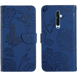 Bdt Shop Oppo Case 2z/2f Için Pu Deri Kapak Çevirin Çiçekler ve Kelebekler (Yurt Dışından)