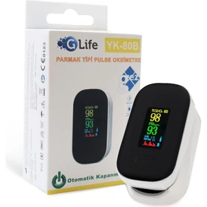 YK-80B Alarmlı Renkli Ekran Parmak Tipi Pulse Oksimetre