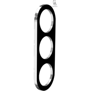Samsung Galaxy A15 Uyumlu Kamera Lens Koruyucu Tam Kaplayan Kavisli Kamera Lens Koruyucu