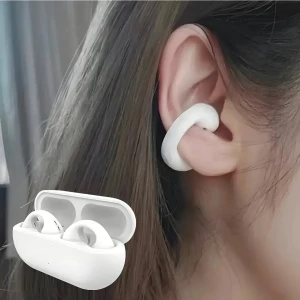 Tek Bizde Bluetooth Küpe Kulaklık Bluetooth Kulaklık Japon Kablosuz Kemik Iletimli Kulaklık