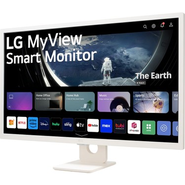 Lg 31.5 32SR50F-W Webos 8ms IPS Fhd Smart Monitör Fiyatı