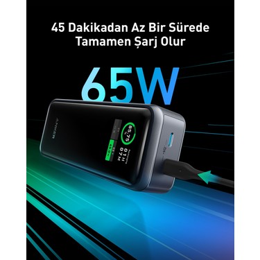 Anker Prime 12,000mAh 130W Taşınabilir Hızlı Şarj Cihazı - Fiyatı