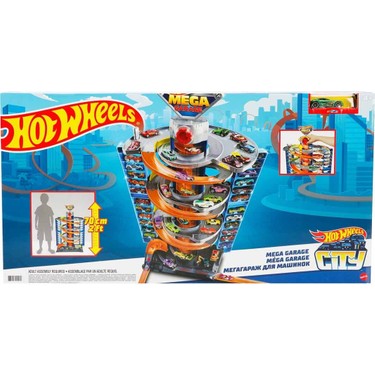 Hot Wheels Mega Garaj Oyun Seti, 1 Hot Wheels 1:64 Ölçekli Fiyatı