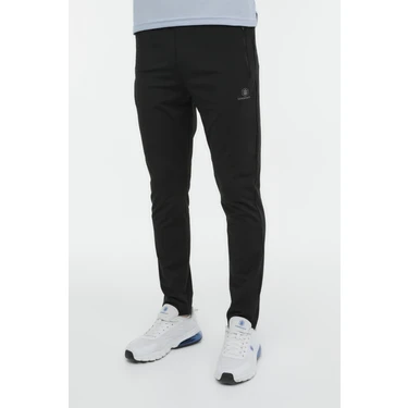 Lumberjack M-SB206 BASIC T.PNT 4FX Siyah Erkek Eşofman Altı S Dar Paça Rahat