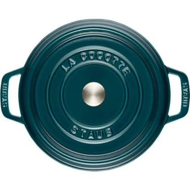 Staub La Cocotte Döküm Tencere Akdeniz Mavisi 24Cm Fiyatı