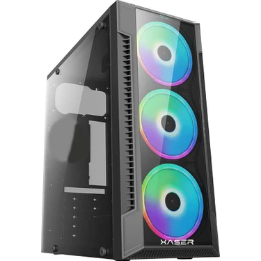 Xaser MG3147 3x Rainbow Fan USB 3.0 Powersız Atx Gaming Oyuncu