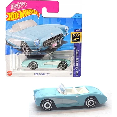 Hot Wheels - 1956 Corvette Barbie - Turkuaz (1/64) 2023 Fiyatı