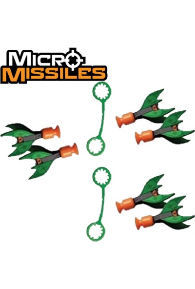 Araliko Micro Missiles Hex6 Set / Yeni Nesil Parmak Sapanı 6'lı