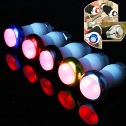 Siyah Stil Et LED Güvenlik Dönüş Sinyali Işığı Lambası Bisiklet Işıkları Bisiklet Gidonu Uç Tapası Kapağı Bisiklet Led'i Güvenlik Uyarı Işığı (Yurt Dışından) fiyatları